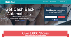 Desktop Screenshot of hugerebates.com